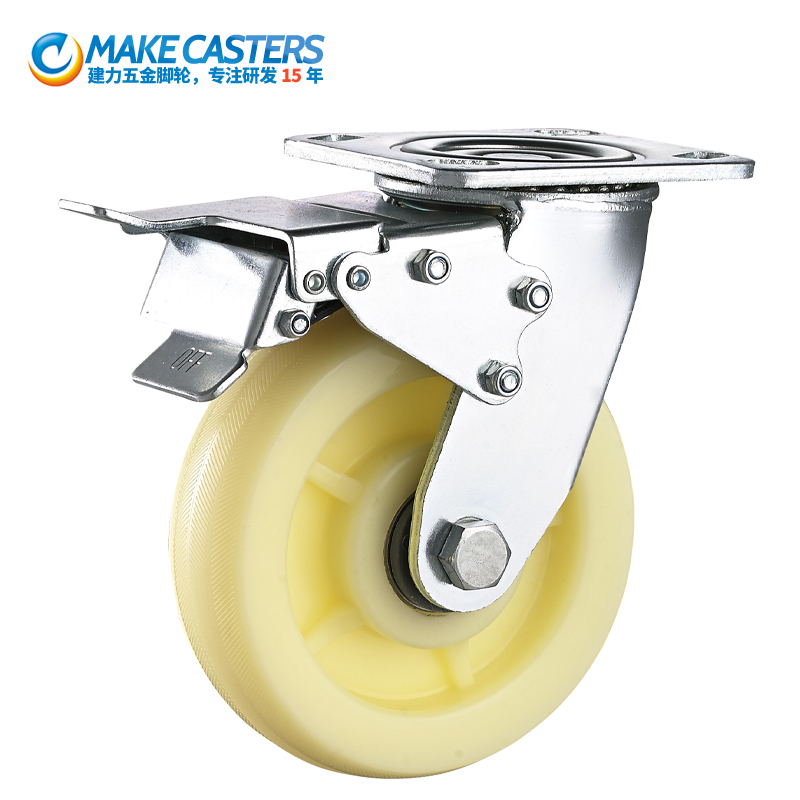 Heavy duty PP 4 inch 5 inch 6 inch 8 inch casters wheel