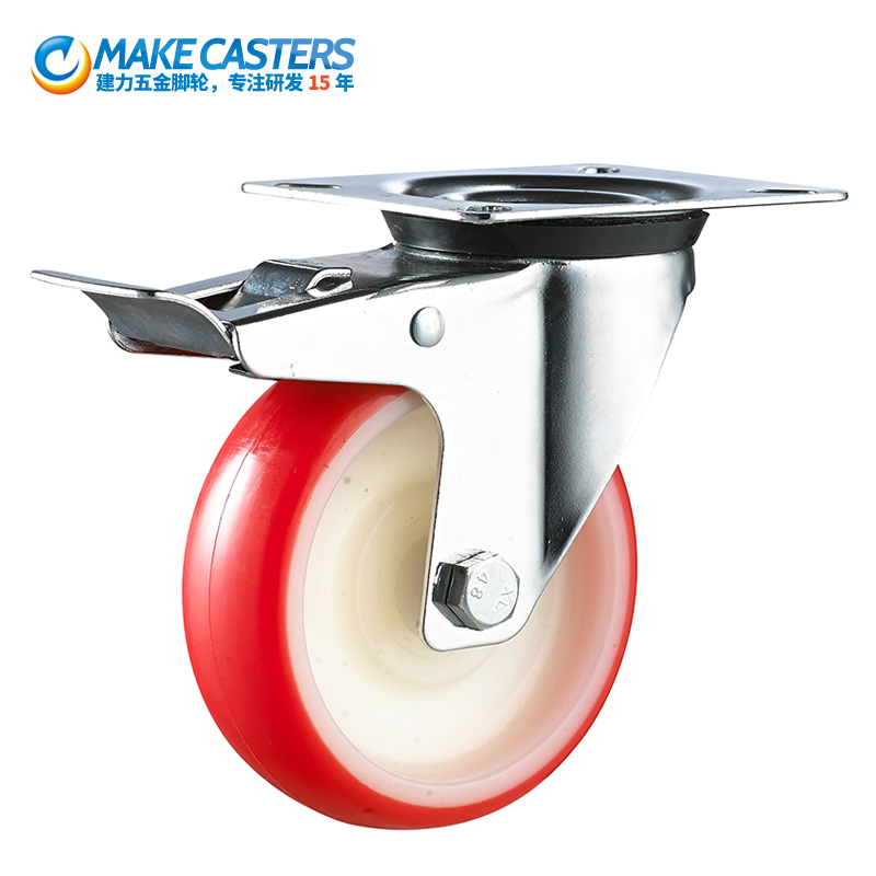 Supplier High Quality Heavy Duty Industrial Caster Wheels China Hot Product 2019 Plain Bearing Machinery Repair Shops 80kg-200kg