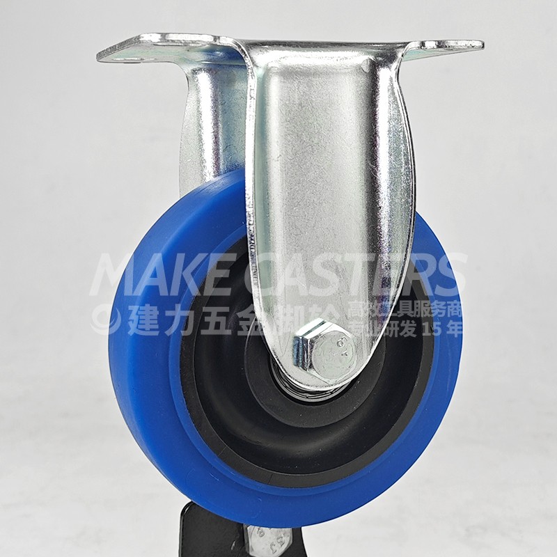 Hot Sale TPR Silent Medium Duty Casters Wheels Castors 1.5