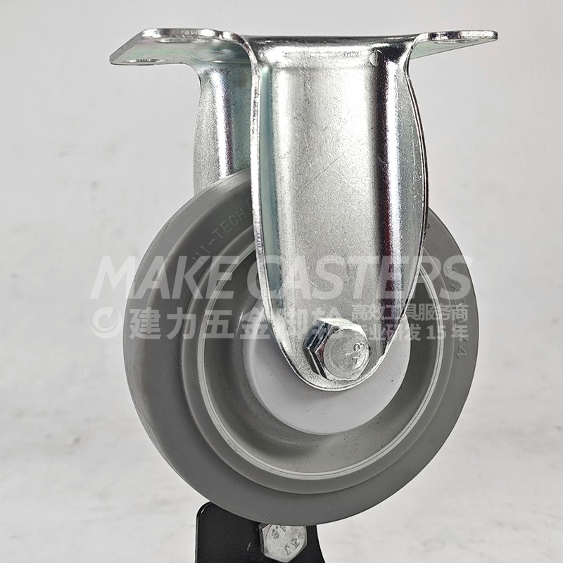 Hot Sale TPR Silent Medium Duty Casters Wheels Castors 1.5