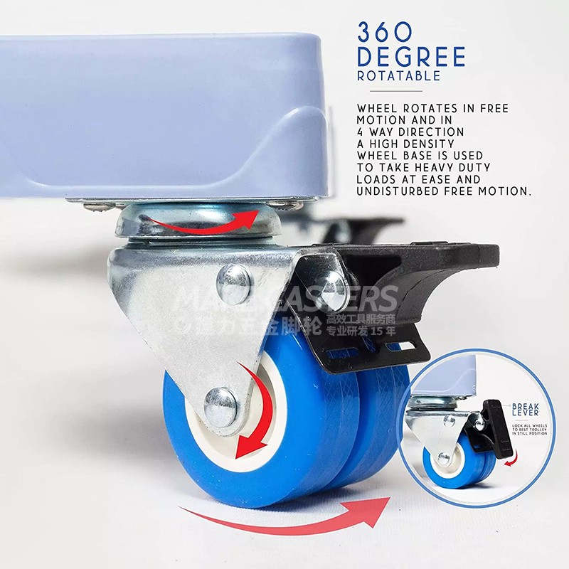 Dual Casters Wheels